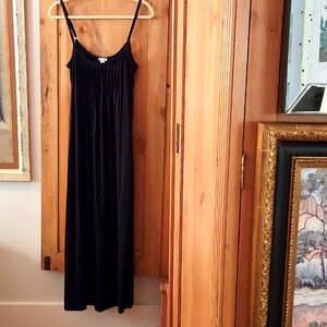 Hanro Juliet Cotton Chemise Nightgown Black